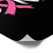 Klaar Einde van Chemo Laatste Dag Straling Overlev Poster (Hoek)