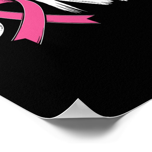 Klaar Einde van Chemo Laatste Dag Straling Overlev Poster (Hoek)