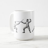 Klaar, Fence.  koffie-Mok Koffiemok (Voorkant links)