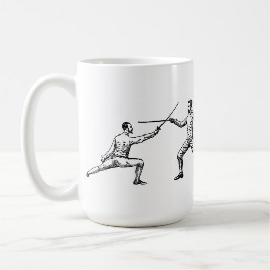 Klaar, Fence.  koffie-Mok Koffiemok (Links)