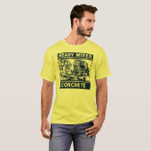 Klaar Gemengde beton T-shirt (Voorkant volledig)