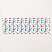 Klaar, klaar, gloed yogamat (Achterkant (horizontaal))