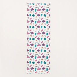 Klaar, klaar, gloed yogamat