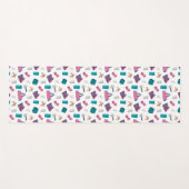 Klaar, klaar, gloed yogamat (Voorkant (horizontaal))