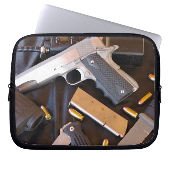 Klaar? Laptop Sleeve (Voorkant)