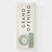 Klaar logo aangepaste spa groot openingsbanner spandoek (Verticaal)