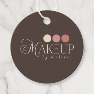 Klaar Logo Make-up Artiest Bedankjes Labels