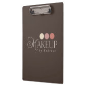 Klaar Logo Merk Make-up Artiest Klembord (Links)