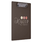 Klaar Logo Merk Make-up Artiest Klembord (Rechts)