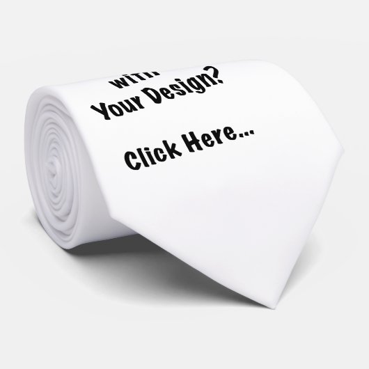 Klaar met uw ontwerp? Klik Hier... Stropdas (Opgerold)