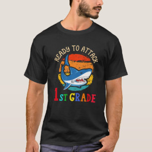 Klaar om 1st gradenhaai eerst terug naar Scho aan  T-shirt