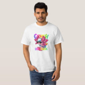 Klaar om 3e Grade Axolotl te verpletteren T-shirt (Voorkant volledig)