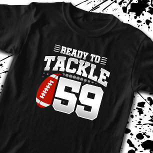 Klaar om 59 aan te pakken - Kinder Football Speler T-shirt