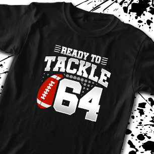 Klaar om 64 aan te pakken - Kinder Football Speler T-shirt