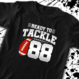 Klaar om 88 aan te pakken - Kinder Football Speler T-shirt