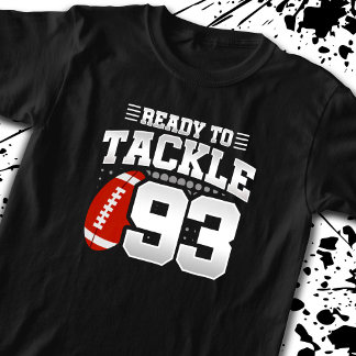 Klaar om 93 aan te pakken - Kinder Football Speler T-shirt