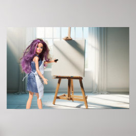 Klaar om aan het werk te gaan poster