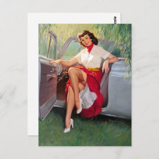 Klaar om af te spelen briefkaart (Voorkant / Achterkant)