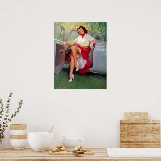 Klaar om af te spelen poster (Keuken)