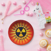 Klaar om Afstuderen te raditeren Papieren Bordje (Feest)