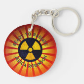 Klaar om Afstuderen te raditeren Sleutelhanger (Achterkant)