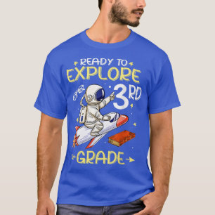 Klaar om Astronaut van de 3de graad terug naar Sch T-shirt