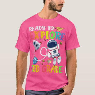 Klaar om Astronaut van de 3de graad terug naar sch T-shirt