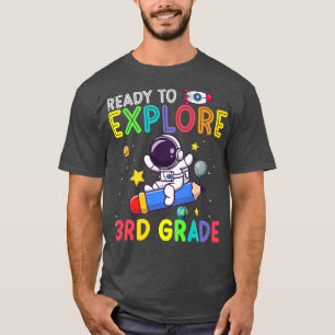Klaar om Astronaut van de 3de Grade terug naar Sch T-shirt