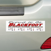 Klaar om Blackfoot Bumpersticker te worden (Op auto)