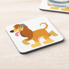 Klaar om Cartoon Afghaanse Onderzetters te bevesti