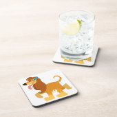 Klaar om Cartoon Afghaanse Onderzetters te bevesti (Rechterzijde)