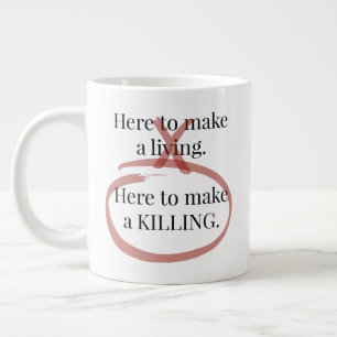 Klaar om de 20ox Coffee-Mok aan te passen Grote Koffiekop