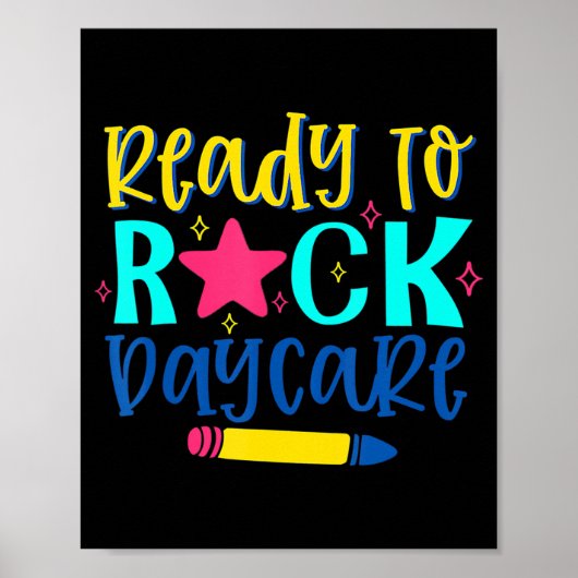 Klaar om de dagopvang terug te brengen naar de eer poster (Voorkant)