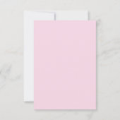 Klaar om de derde klas eenhoorn te verpletteren te bedankkaart (Achterkant)