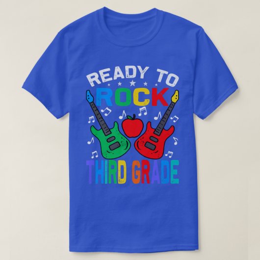 Klaar om de derde klas terug te geven naar school  t-shirt (Design voorkant)