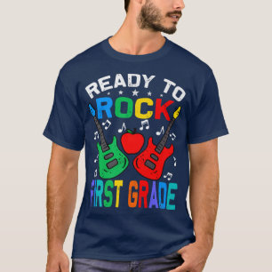 Klaar om de eerste graad terug te geven naar schoo t-shirt