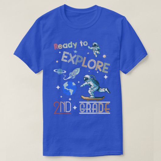 Klaar om de Kindergarten te leren, Terug naar scho T-shirt (Design voorkant)