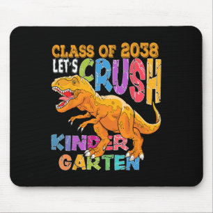 Klaar om de kleuterschool 2038 Dinosaur Ck naar Sc Muismat