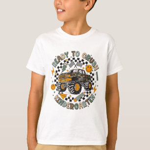 Klaar om de Kleuterschool Plat te Walzen Terug naa T-shirt