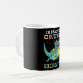 Klaar om de kleuterschool te kraken koffiemok (Voorkant links)
