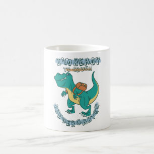 Klaar om de kleuterschool te kraken koffiemok