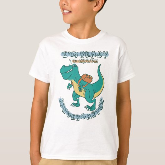 Klaar om de kleuterschool te kraken t-shirt (Voorkant)