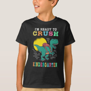 Klaar om de kleuterschool te kraken t-shirt