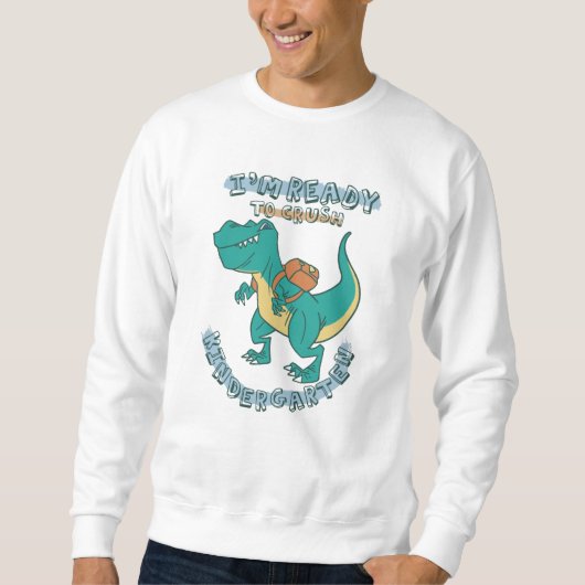 Klaar om de kleuterschool te kraken trui (Voorkant)