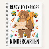 Klaar om de kleuterschool te verkennen notitieboek (Voorkant)