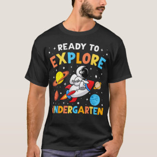 Klaar om de kleuterschool te verkennen Terug naar  T-shirt