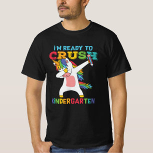 Klaar om de kleuterschool te verpletteren Cute Een T-shirt