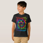 Klaar om de middelbare school terug naar school te t-shirt (Voorkant volledig)