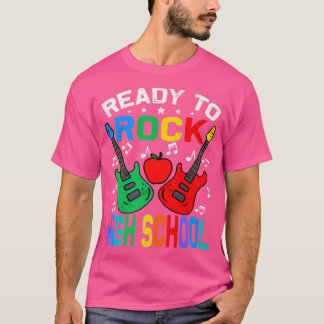 Klaar om de middelbare school terug te draaien naa t-shirt