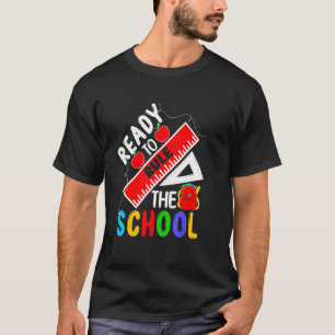 Klaar om de school te besturen t-shirt